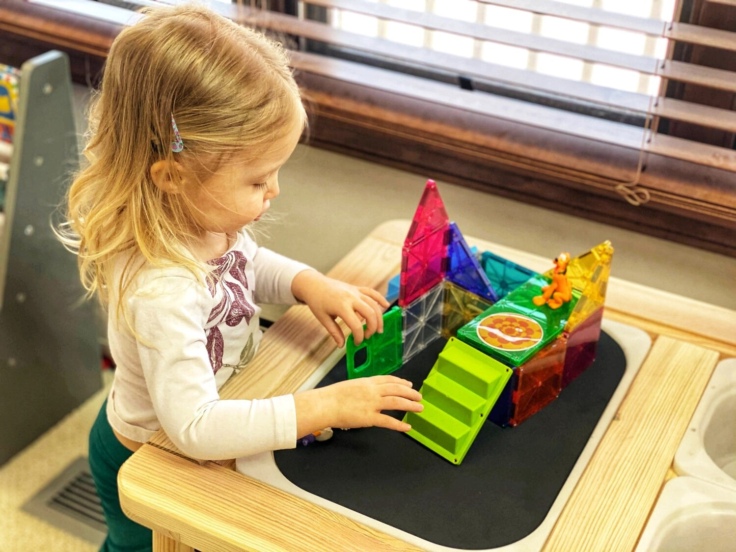 Double-Sided Magnetic Chalkboard & Whiteboard Insert