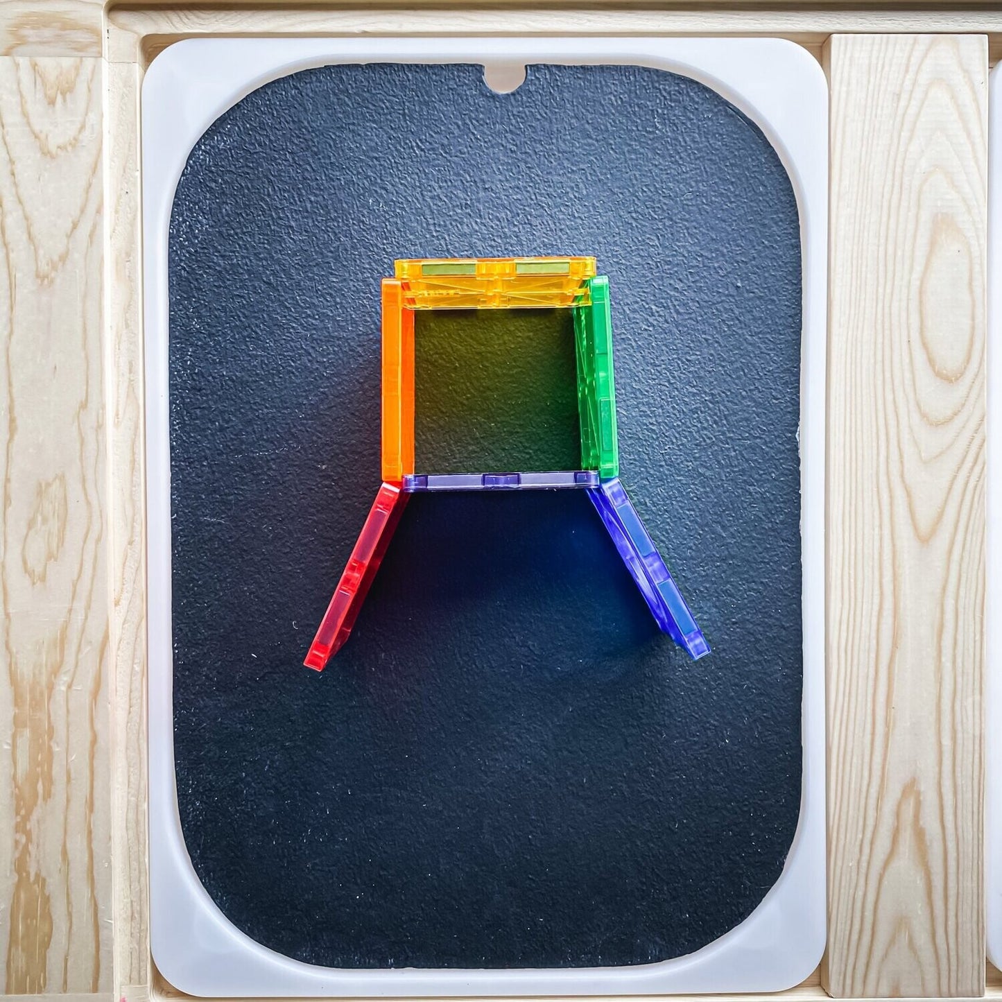 Double-Sided Magnetic Chalkboard & Whiteboard Insert