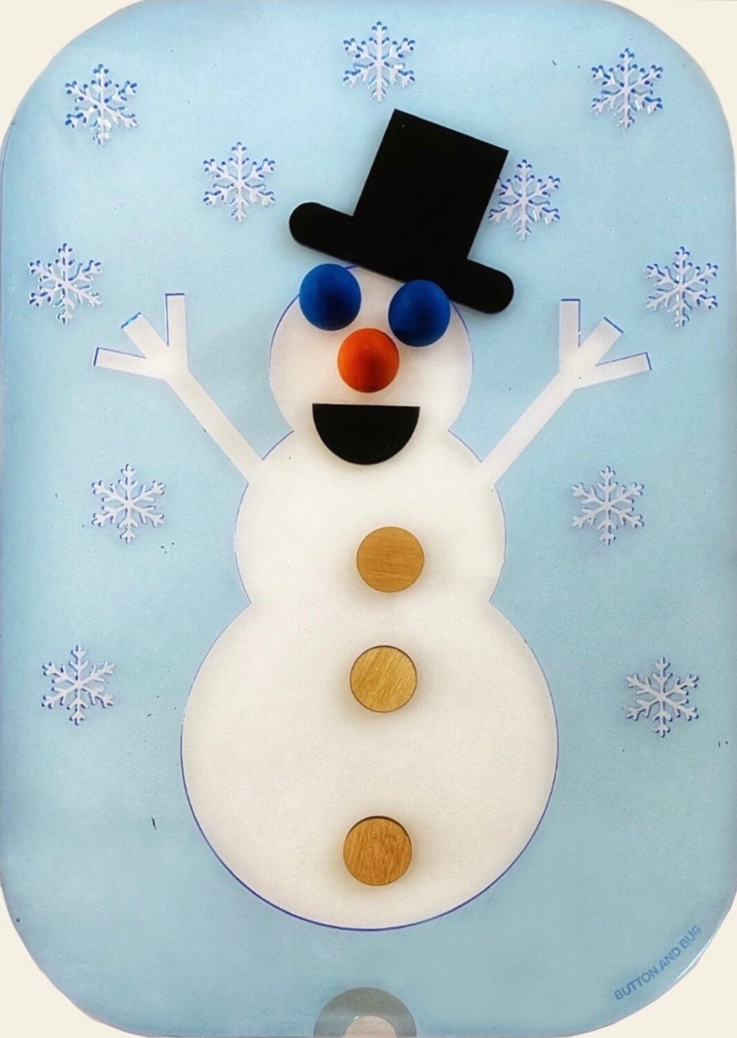 Loose Parts Snow Man