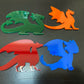 Dragon Acrylic Pieces (8 Count)