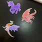 Dragon Acrylic Pieces (8 Count)